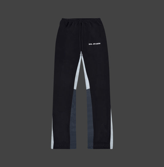 Flare sweatpants - black