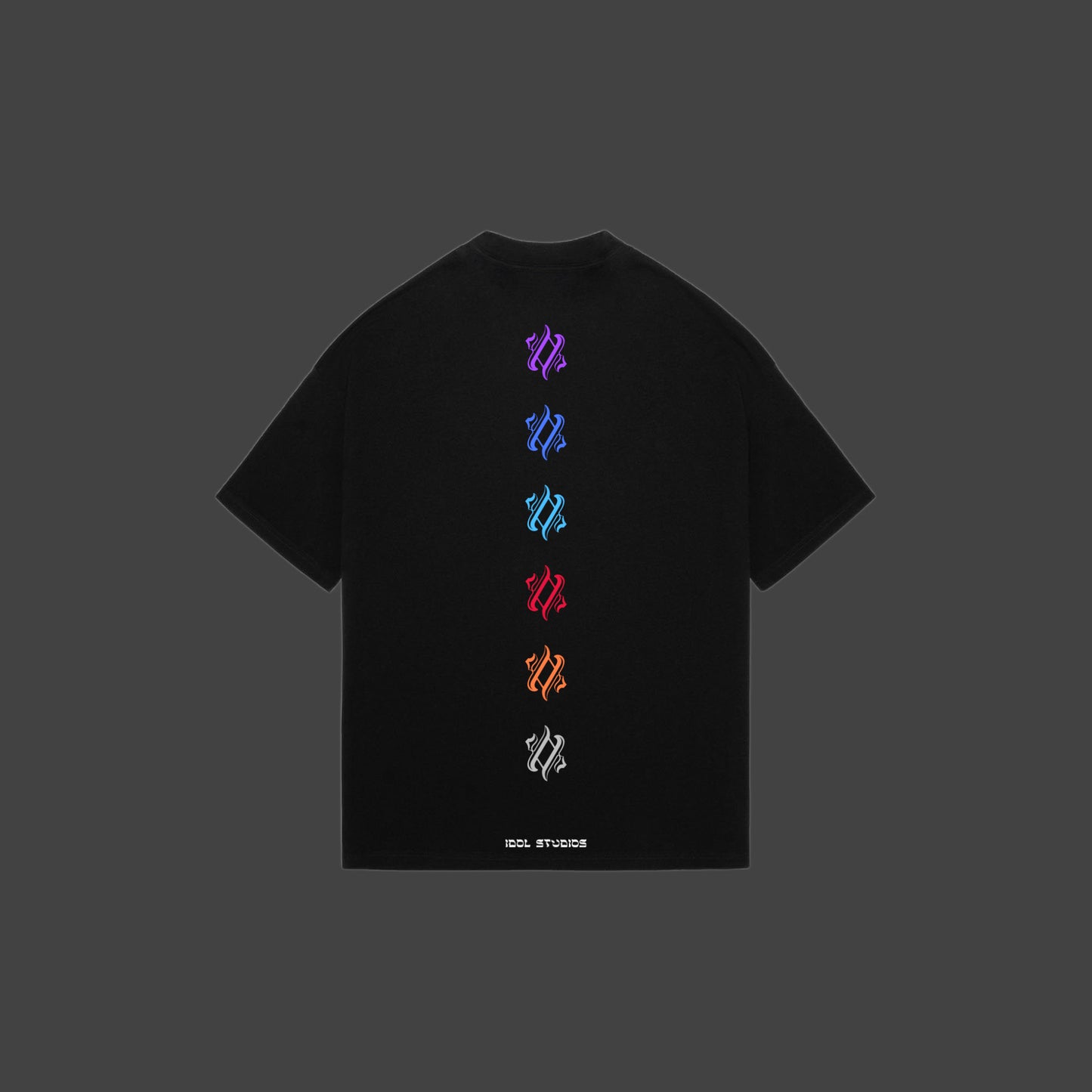 Multi color spine - black