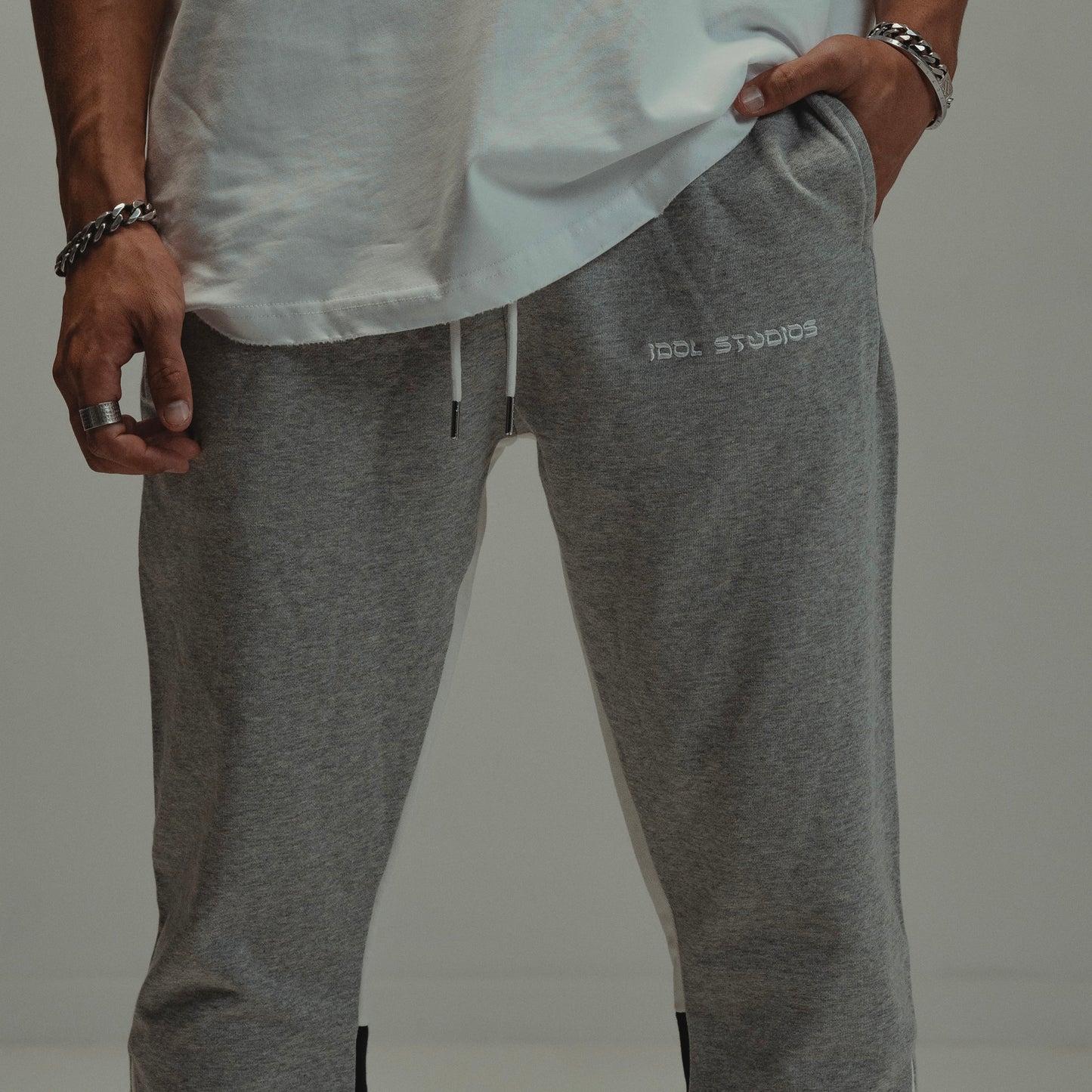 Flare sweatpants - grey