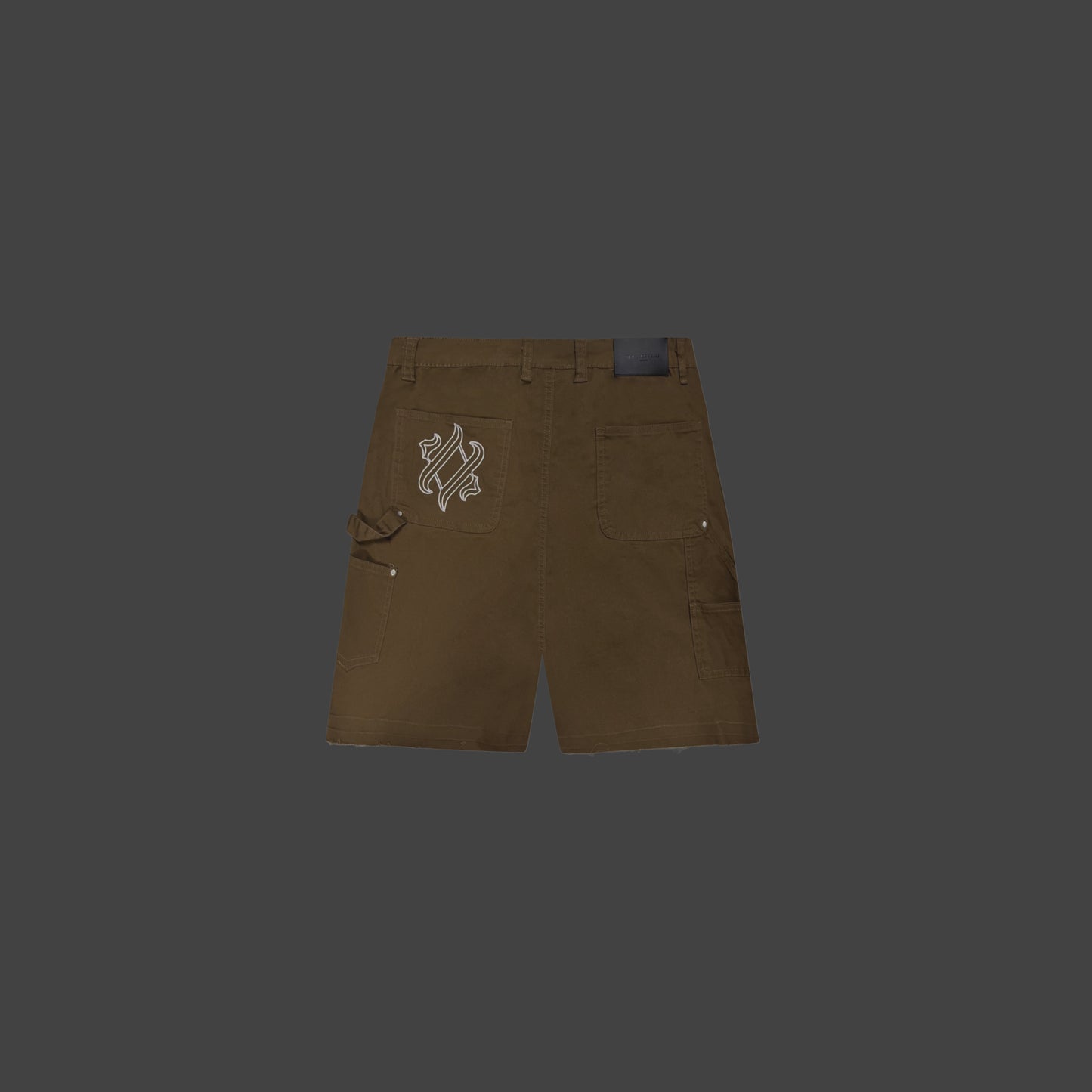 Carpenter shorts - washed tan