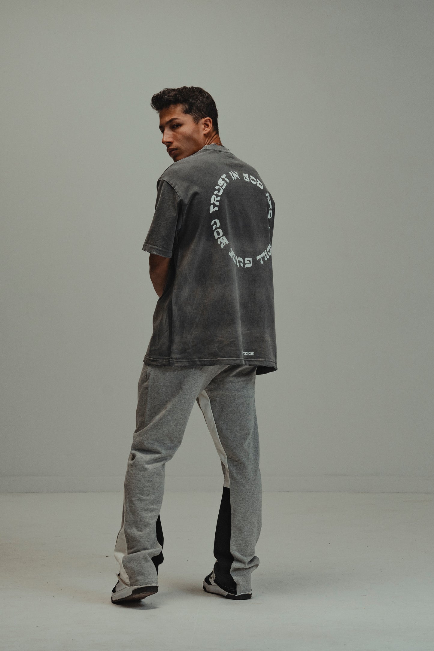 Flare sweatpants - grey