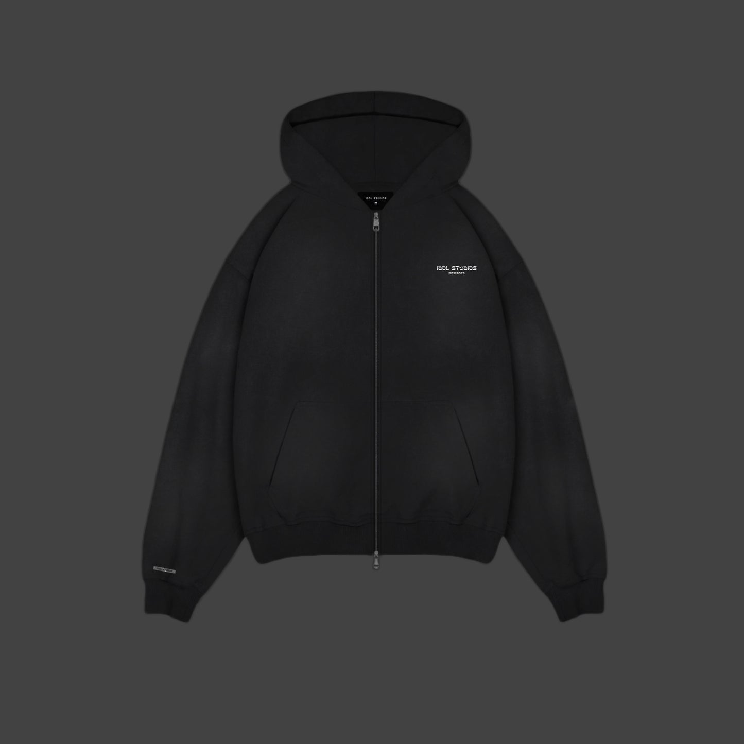 Member’s black washed - hoodie