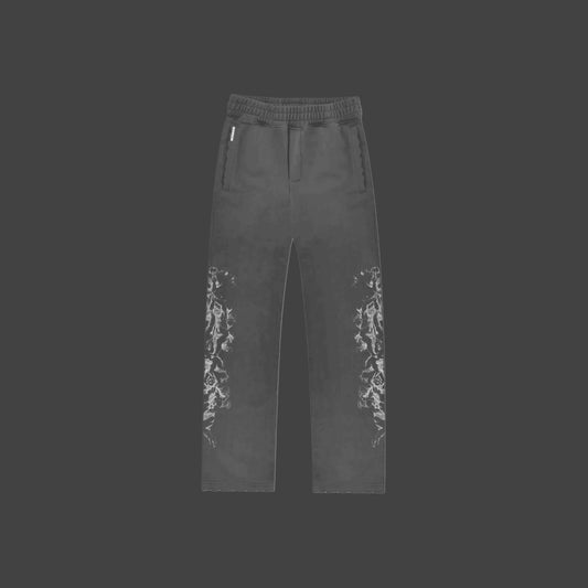 Guardian Angels - grey washed sweatpants