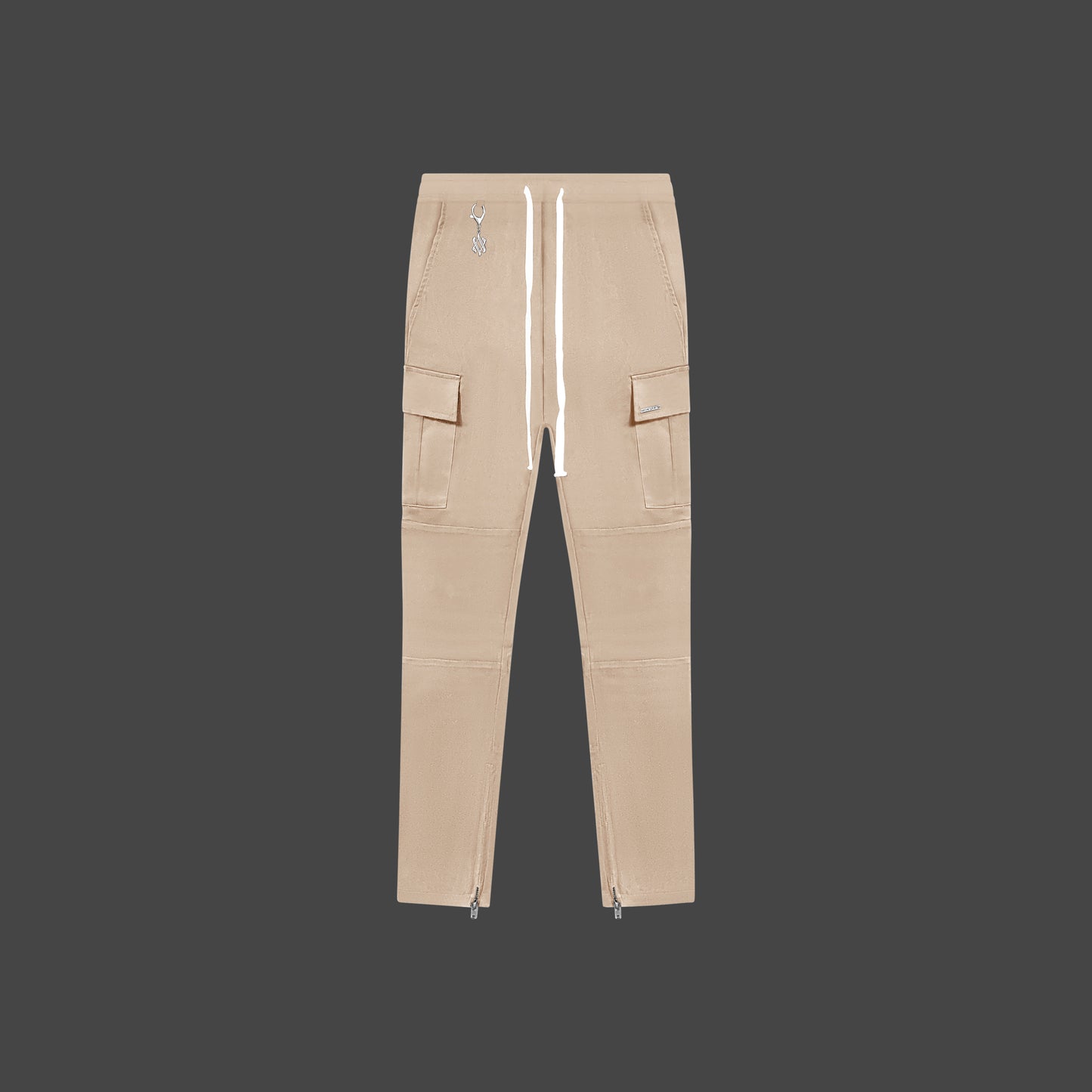 Cargo pants - beige stone