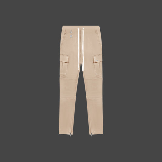 Pantalon cargo - beige