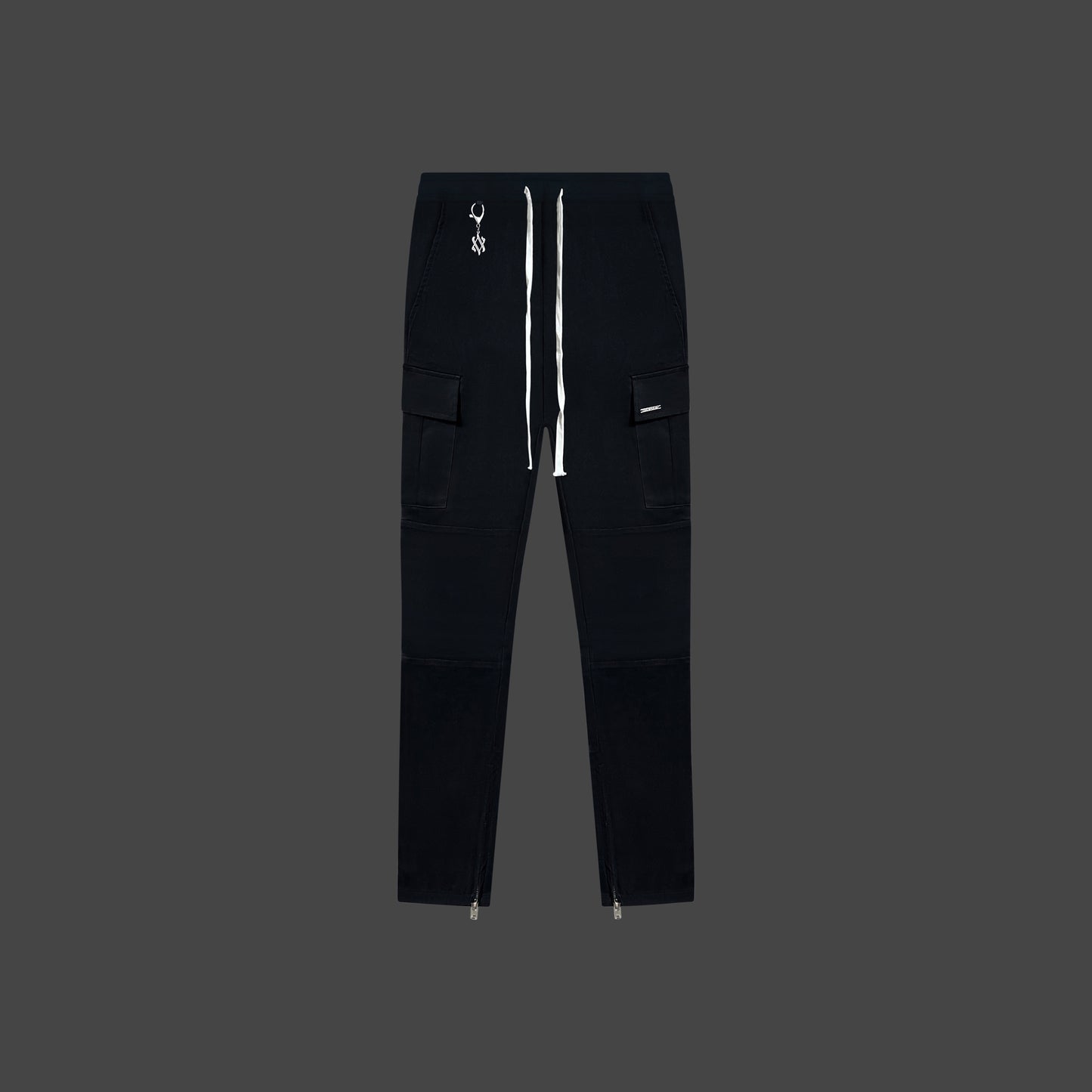 Pantalon cargo - black